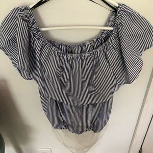 Off the shoulder bodysuit from Forever 21